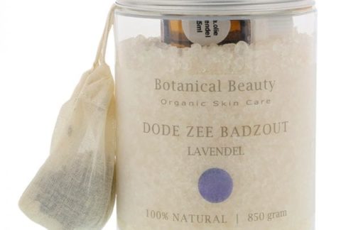 Pedicuresalon Janice - Natuurlijke huidverzorging - Botanical Beauty - Lavendel Dode Zee Badzout 850 gram