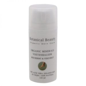 Pedicuresalon Janice - Natuurlijke huidverzorging - Botanical Beauty - Organic Minerals Voetenbalsem 100 ml