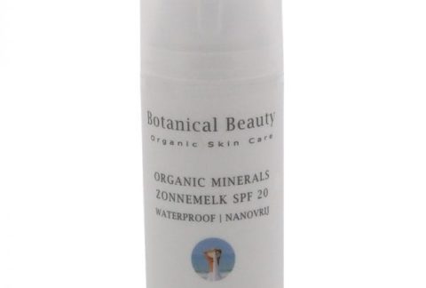Pedicuresalon Janice - Natuurlijke huidverzorging - Botanical Beauty - Organic Minerals Zonnemelk 100 ml